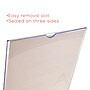 Deflect-O Document Holder, 8.5" x 11", Vertical, Table Top, Clear Plastic (DEF590101)~#|#~m007156217_sc7