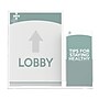 Deflect-O Document Holder, 8.5" x 11", Vertical, Table Top, Clear Plastic (599401)~#|#~m007156230_sc7