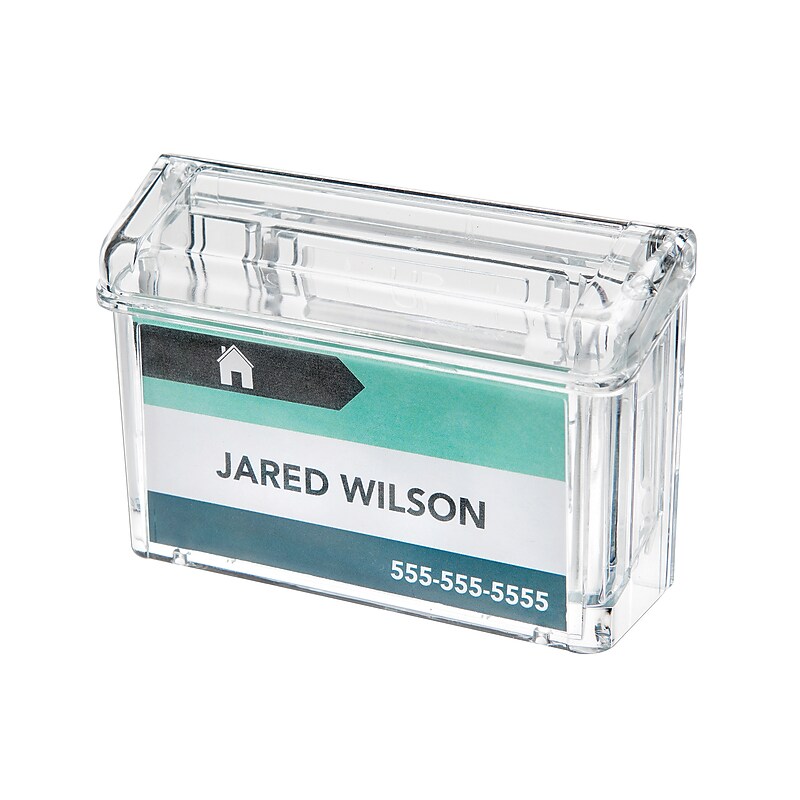 Deflecto Outdoor Business Card Holder image 1