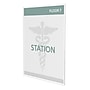Deflecto Superior Image Document Holder, 8.5" x 11", Vertical, Wall Mounted, Clear Plastic (DEF588601)~#|#~m007156339_sc7