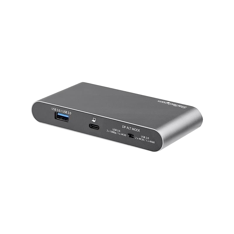 StarTech.com USB C Multiport Adapter, Dual 4K Monitor, Windows, USB-C to Dual 4K HDMI Adapter, 2x USB-A Ports, 100W PD 3.0 image 1