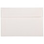 JAM Paper A8 Strathmore Invitation Envelopes, 5.5 x 8.125, Bright White Linen, 50/Pack (40934I)~#|#~m007159128_sc7