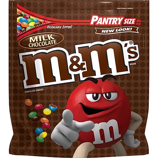 Milk Chocolate M&M's Candy: 56-Ounce Jar