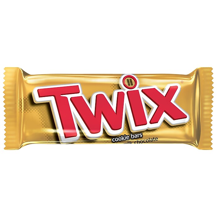 Twix Caramel Fun Size Chocolate Cookie Bar Candy Bag, 1.79