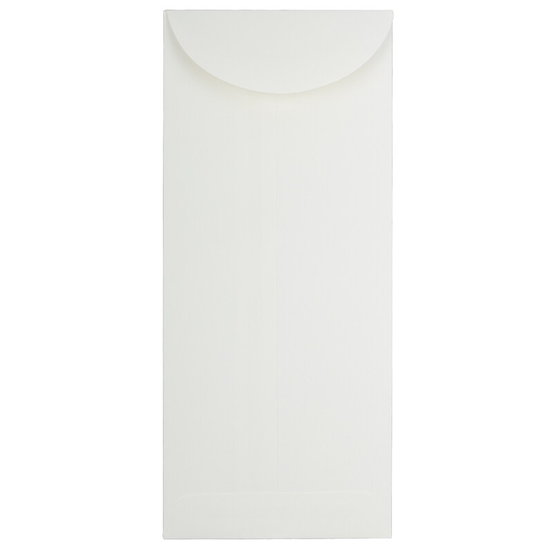 JAM Paper #12 Policy Business Strathmore Envelopes, 4.75 x 11, Bright White Wove, 25/Pack (191253) image 1