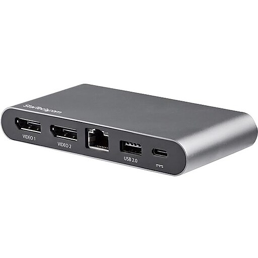USB C Multiport Adapter, Dual 4K Monitor, Windows, USBC
