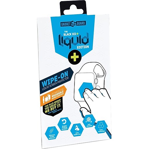 Gadget Guard Black Ice Liquid Wearables Edition Screen Protection Staples