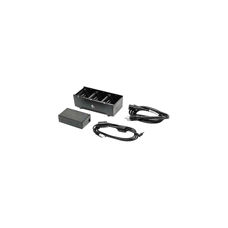 Zebra Battery Charger for Most Smartphones, Black (SAC-MPP-3BCHGUS1-01) image 1