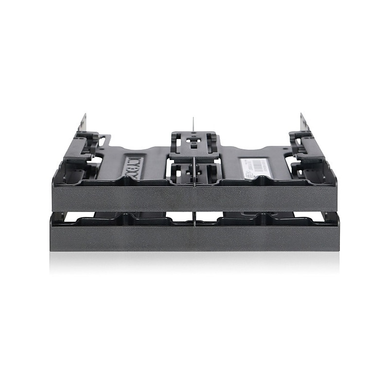 Icy Dock 2.5" SATA Hard Drive Enclosure, SSD & HDD, Black (MB344SP) image 1