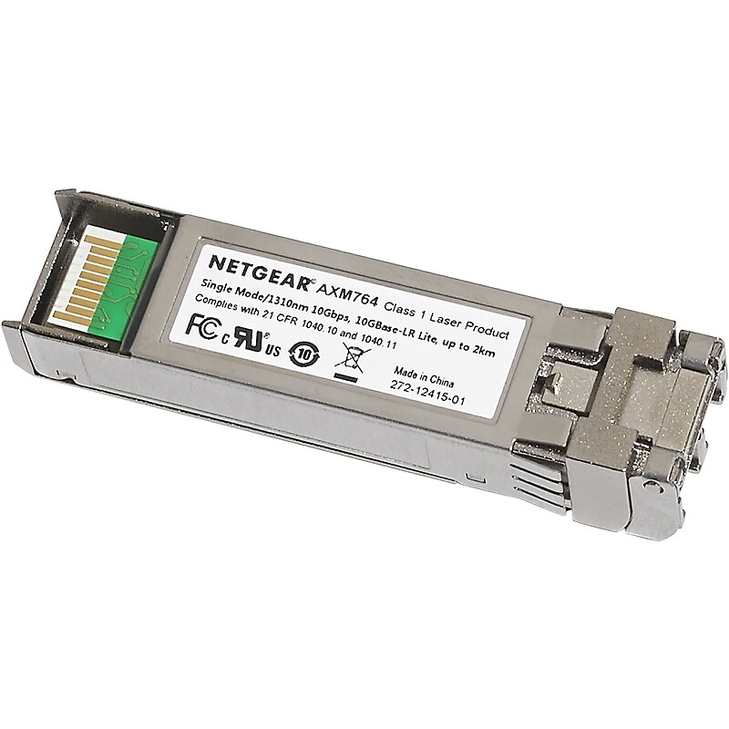 Netgear ProSafe 10GBase-LR 10 Gigabit Ethernet Hot-pluggable SFP+ (AXM764) image 1