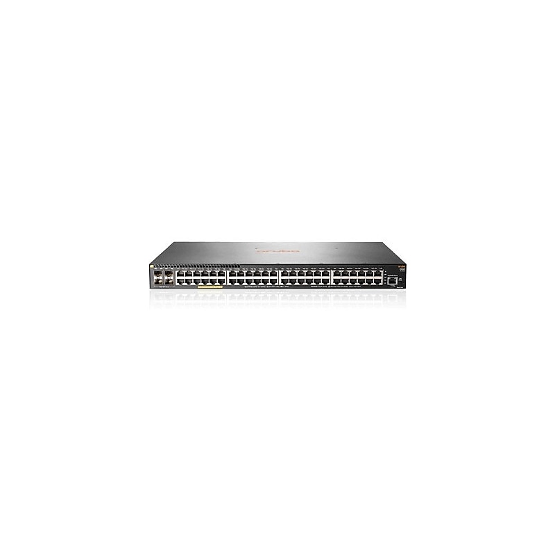 Aruba 48-Port Gigabit Ethernet Managed Switch, Up to 10 Gbps (JL557A#ABA) image 1
