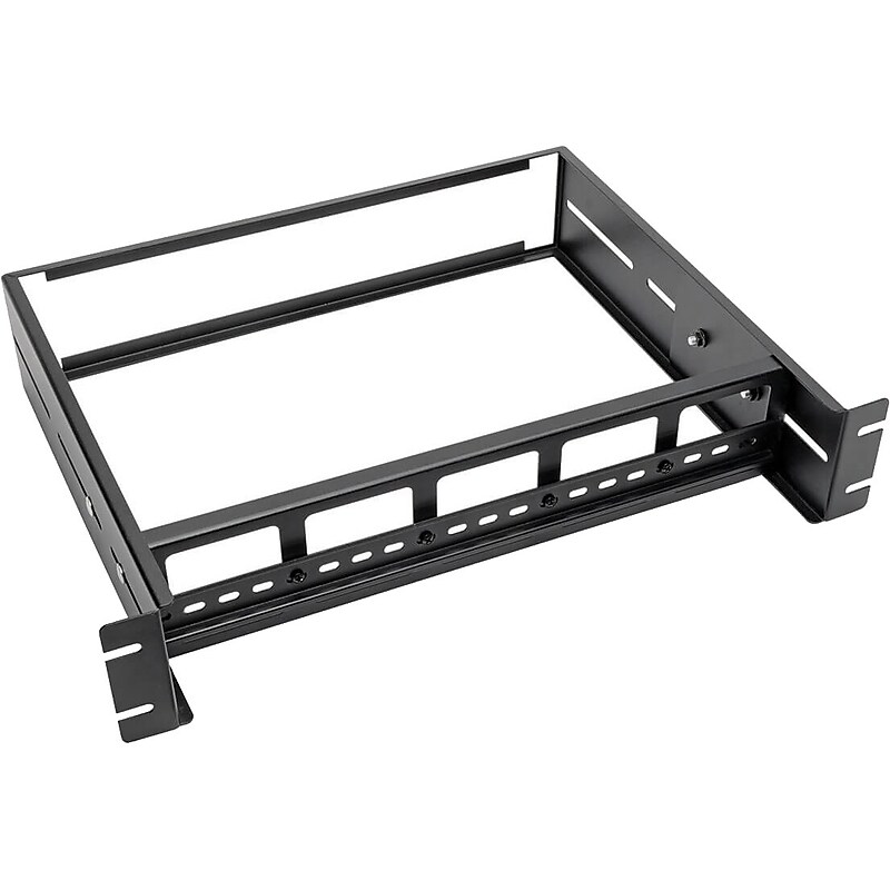 Tripp Lite Rack-Mount DIN Rail Kit, Black (SRDINRAIL2U) image 1