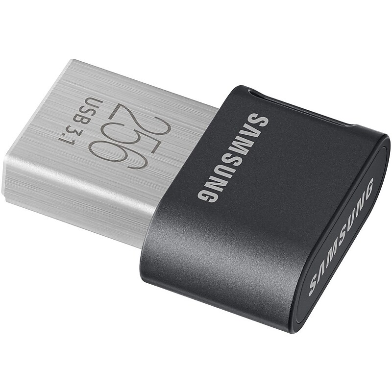 Samsung FIT Plus 256GB USB 3.1 Type A Flash Drive, Black (MUF-256AB/AM) image 1