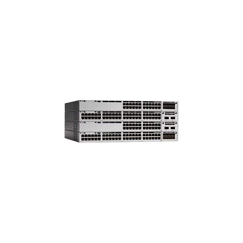Cisco Catalyst 9300 48-Port Gigabit Ethernet Managed Switch, Up to 10 Gbps (C9300-48P-A) image 1