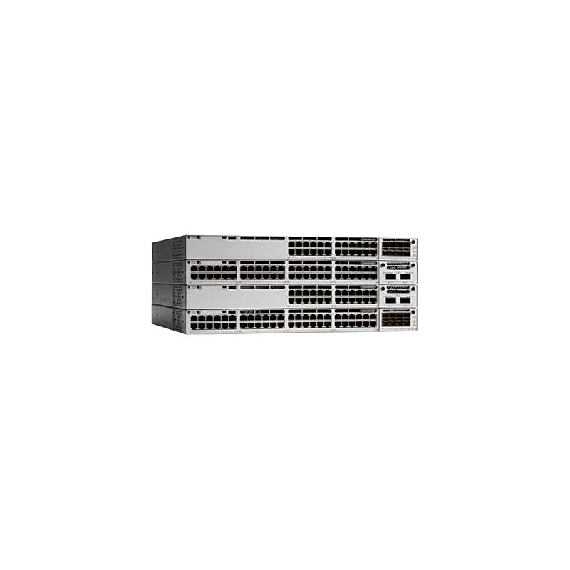 Cisco Catalyst 9300 24-Port Gigabit Ethernet Managed Switch, Up to 10 Gbps (C9300-24U-A) image 1