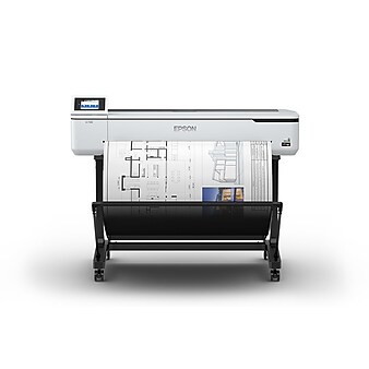 Epson SureColor T5170 Wireless 36" Large Format Inkjet Color Printer, White