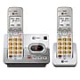 AT&T EL52203 DECT 6.0 2-Handset Cordless Telephone, Silver (EL52203)~#|#~m007170129_sc7