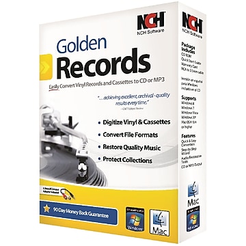 Golden Records Vinyl to CD Converter for Windows (1-User) [Download]