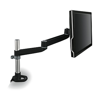 3M™ Dual-Swivel Monitor Arm, Grasp Monitor to Adjust Tilt, Rotate, Swivel, Holds Monitors Up to 30 lbs. and ≤27" (MA140MB)