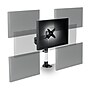 3M Dual-Swivel Monitor Arm, Up to 24" Monitor, Holds Up to 30 lbs., Black (MA140MB)~#|#~m007172530_sc7