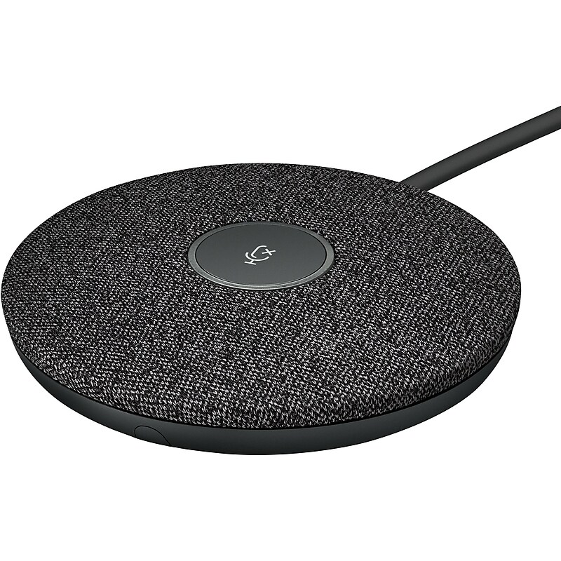 Logitech Rally Pod Microphone, Black (989000430) image 1