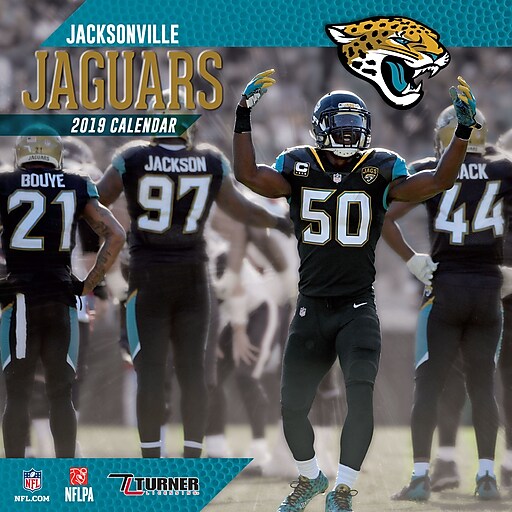 Shop Staples for 2019 Turner 12" x 12" Jacksonville Jaguars, Team Wall