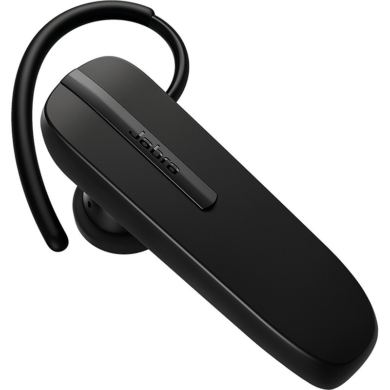 Jabra TALK 5 Wireless Mono Headset, Over-The-Ear, Black (100-92046900-02) image 1