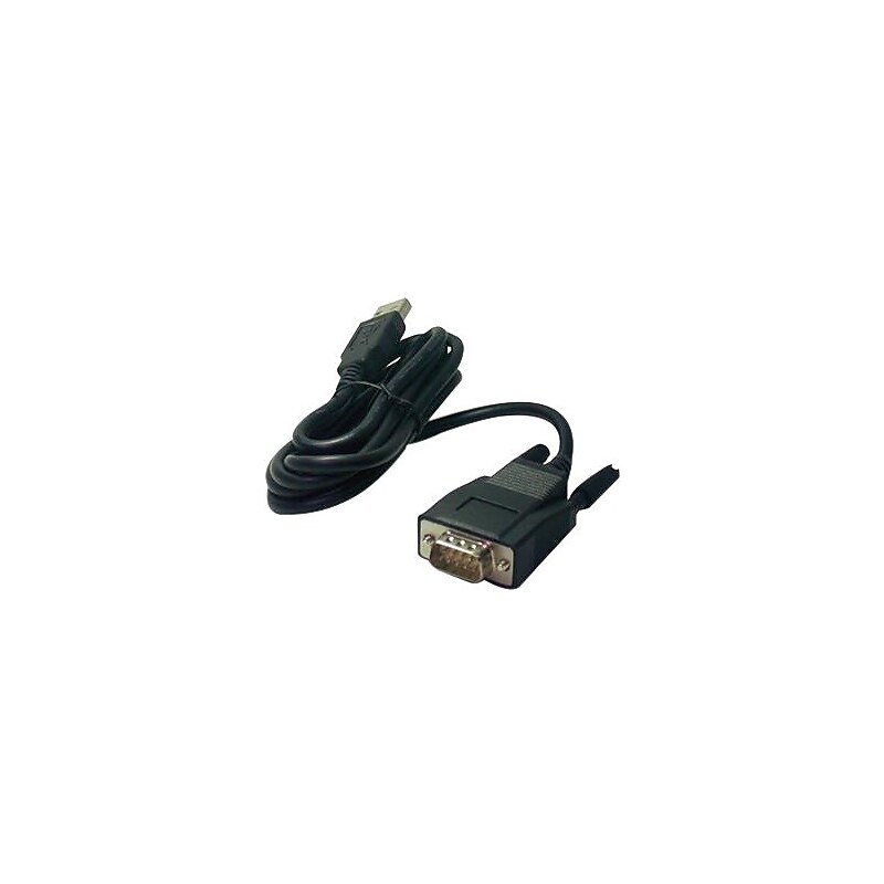 HP 3.9 ft USB Serial, Black (J7B60AA) image 1