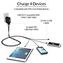 ChargeTech Universal Multi-Charging Cable Squid, (4) Braided Cables, 6' (V4)~#|#~m007178220_sc7