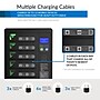 ChargeTech Lockable 6-Unit Computer Storage Cabinet, Black (CT-300085)~#|#~m007178229_sc7