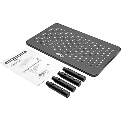Tripp Lite Monitor Riser for Desk, 14 x 9 in., Height Adjustable, Metal, Black (MR1411M) Sansujyuku sansujyuku.com