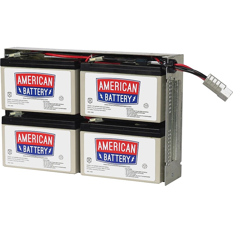 ABC UPS Battery, 12V, Each (RBC24) image 1