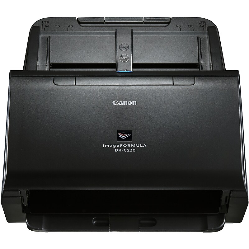Canon Image FORMULA DR-C230 Desktop Scanner, Black (2646C002) image 1