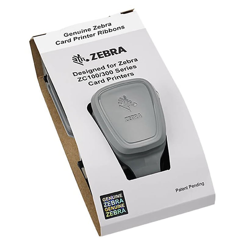 Zebra YMCKO Ribbon for Zebra ZC100 Card Printer (800100-150) image 1