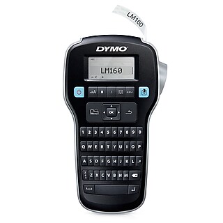 6x 45013 Etikettenband 12mm Kompatibel mit Dymo D1 12mm x 7m S0720530 Schwarz auf Weiß für LabelManager 160 210D 280 360D 420P Beschriftungsgerät