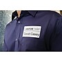DYMO LabelWriter 30857 Name Badge Labels, 4" x 2-1/4", Black on White, 250 Labels/Roll (30857)~#|#~m007180901_sc7