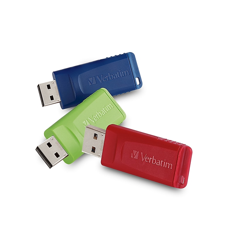 Verbatim Store 'n' Go 32GB USB 2.0 Type A Flash Drive, Multicolor (99811) image 1
