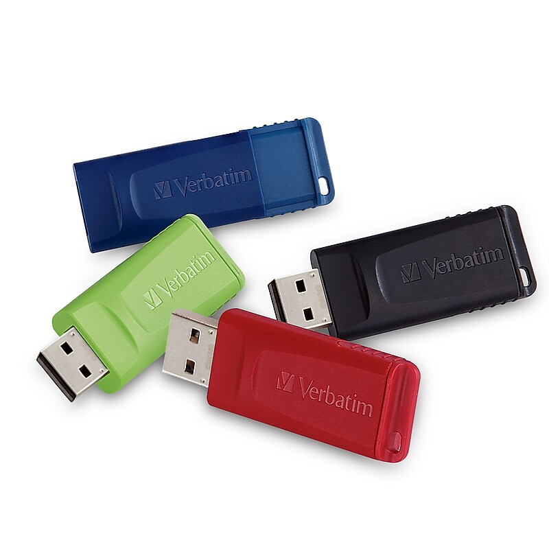 Verbatim Store 'n' Go 16GB USB 2.0 Type A Flash Drive, Assorted (99123) image 1