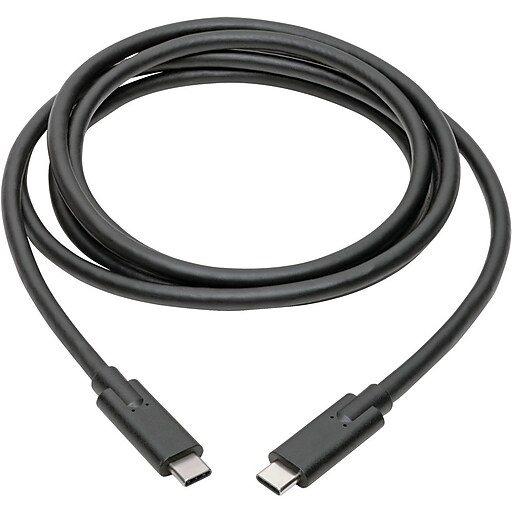Tripp Lite U4200065A 5.9ft Thunderbolt 3 Data Transfer Cable, Black