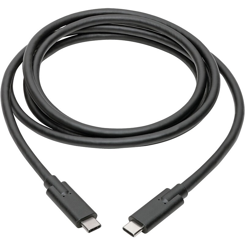 Tripp Lite U420-006-5A 5.9ft Thunderbolt 3 Data Transfer Cable, Black (U420-006-5A) image 1