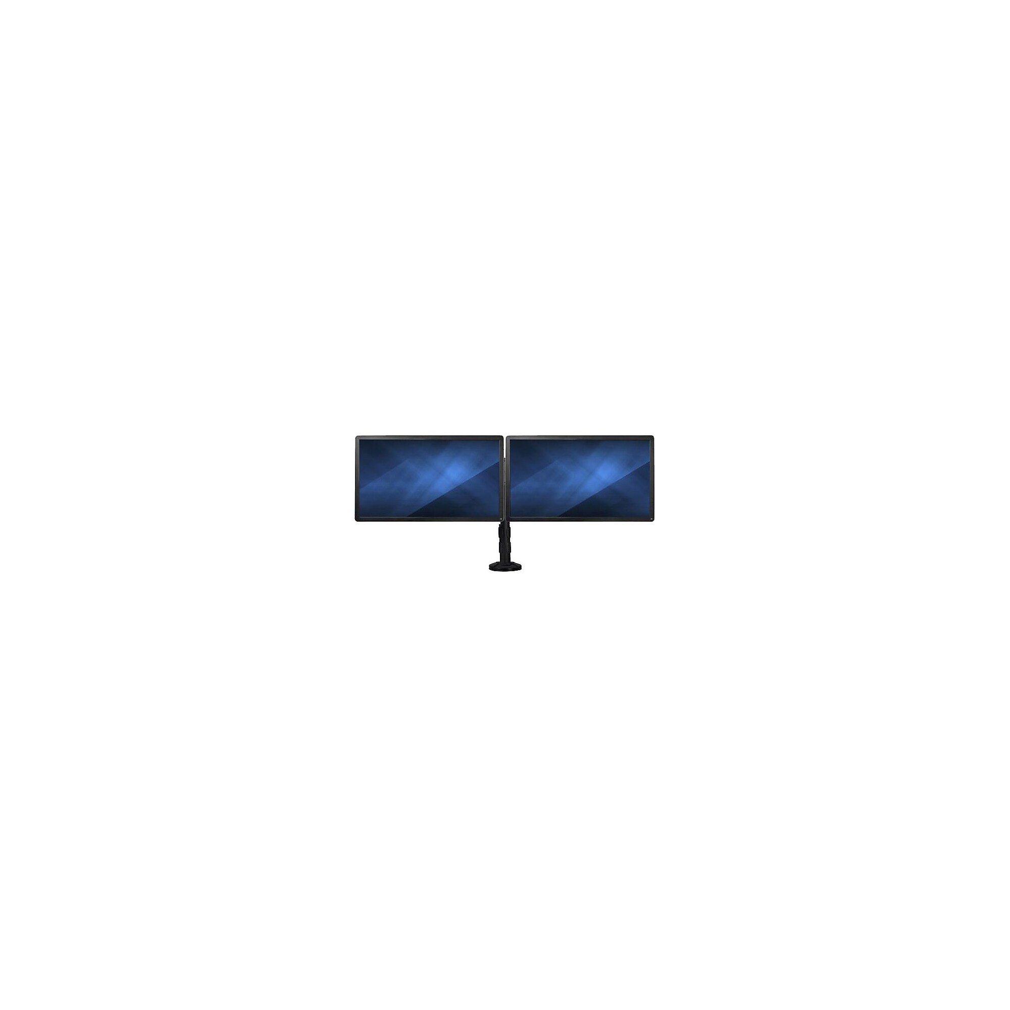 StarTech Desk-Mount Dual-Monitor Arm, Adjustable Monitor Stand, Up to 27″, Black (ARMBARDUOG) Sansujyuku sansujyuku.com