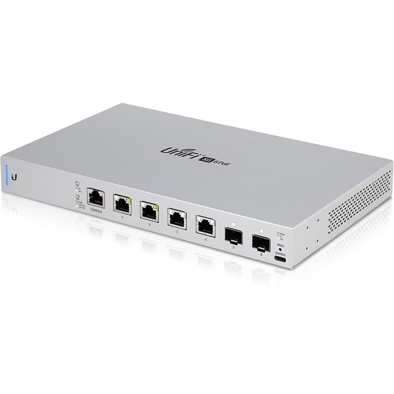 Ubiquiti 4-Port Gigabit Ethernet Managed Switch (US-XG-6POE) image 1