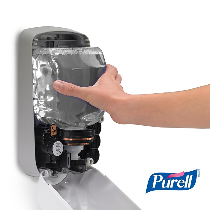 PURELL TFX Automatic Wall Mounted Hand Sanitizer Dispenser, Dove