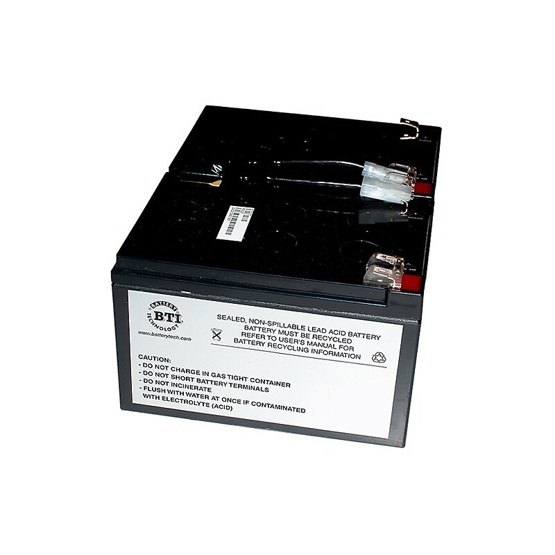 BTI Replacement Battery RBC6 for APC, UPS Battery, Lead Acid (RBC6-SLA6-BTI) image 1