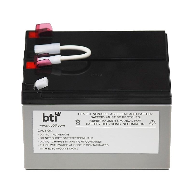 BTI Replacement Battery RBC109 for APC, UPS Battery, Lead Acid (APCRBC109-SLA109) image 1