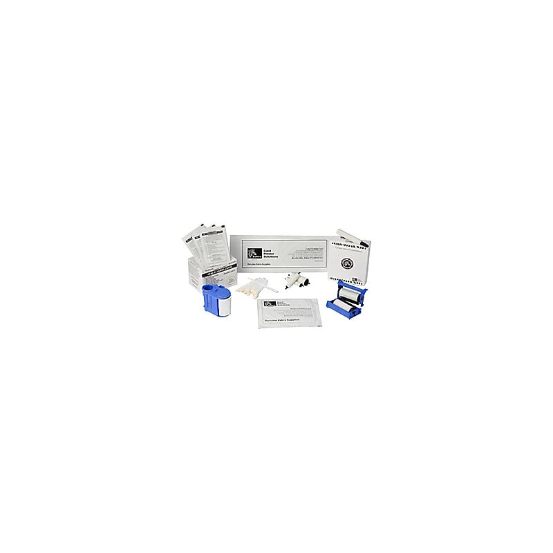 Zebra® 105909G-057 Cleaning Swab Kit for ID Card Printers, 25 Swabs/Box image 1