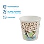 Dixie PerfecTouch Paper Hot Cups, 10 oz., Coffee Haze, 25/Pack (5310DX)~#|#~m007192594_sc7