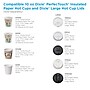 Dixie PerfecTouch Paper Hot Cups, 10 oz., Coffee Haze, 25/Pack (5310DX)~#|#~m007192596_sc7