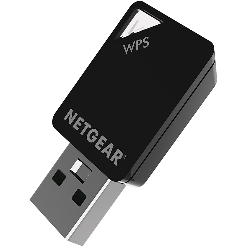 Netgear AC600 AC150 Dual Band USB WiFi & Ethernet Adapter (A6100-10000S) image 1