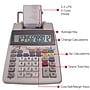 Sharp EL-1750V 12-Digit Desktop Printing Calculator, White~#|#~m007201888_sc7